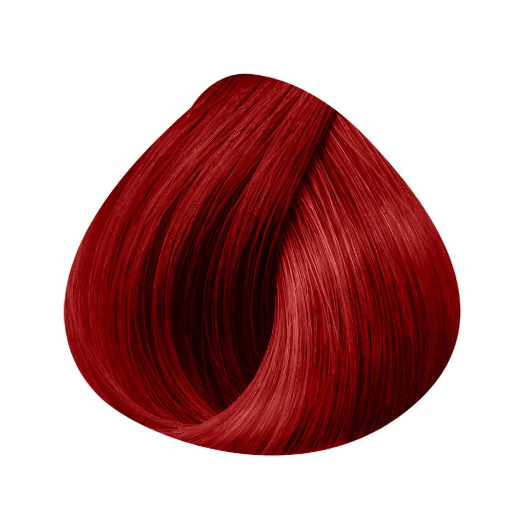 L´Oréal Professionnel Dia Color Haartönung 6.60 Dunkelblond intensives Rot – Haarfarbmuster