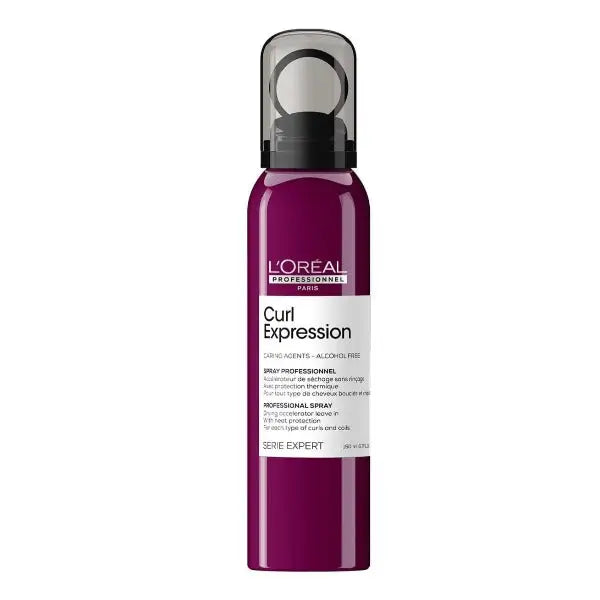 L’Oréal Professionnel Curl Expression Trocknungsbeschleuniger mit lila L’Oréal Hairspray