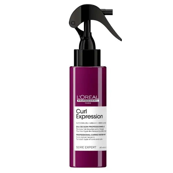 L’Oréal Professionnel Curl Expression Leave-In Spray Flasche lila für lockiges Haar