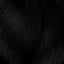 Schwarzes fließendes Haar mit L Oreal Professionnel Inoa Haarfarbe Produkt