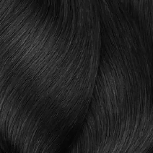 GlanZendes schwarzes Haar mit L Oreal Professionnel Inoa Haarfarbe