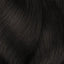 Dunkelbraunes, welliges Haar mit L’Oreal Professionnel Inoa Haarfarbe