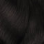 Dunkelbraunes, welliges Haar mit L Oreal Professionnel Inoa Haarfarbe
