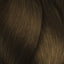 Braunes geflochtenes Haar mit LORÉAL PROFESSIONNEL Inoa Haarfarbe