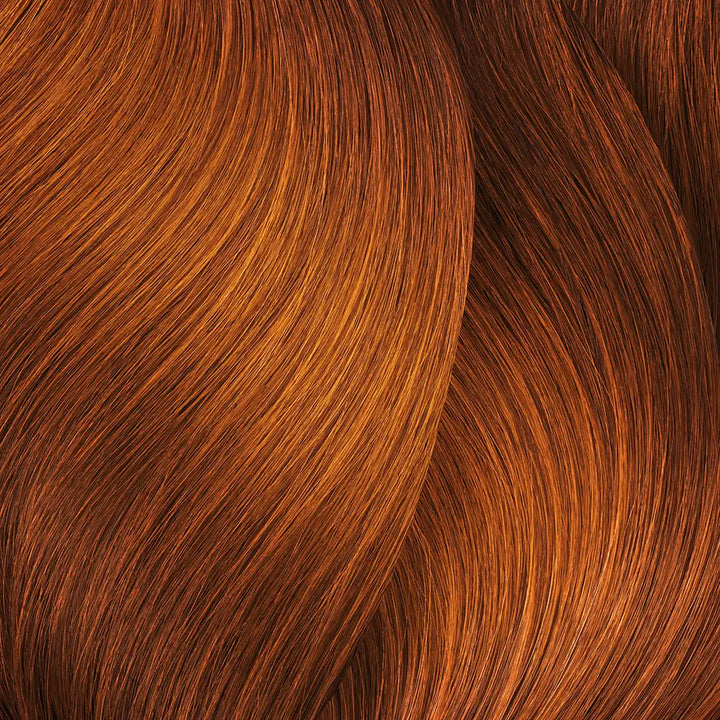 Auburn Haarprobe für L Oreal Professionnel Inoa Haarfarbe