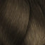 Braided dunkelgraues Aschblond Haar mit L’Oreal Professionnel Inoa Haarfarbe