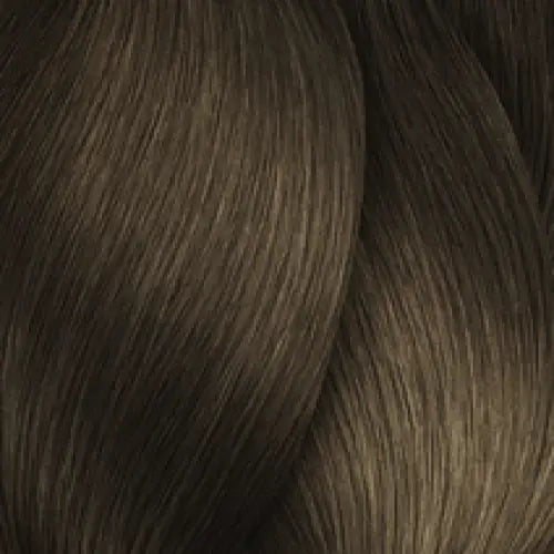 Braided dunkelgraues Aschblond Haar mit L’Oreal Professionnel Inoa Haarfarbe