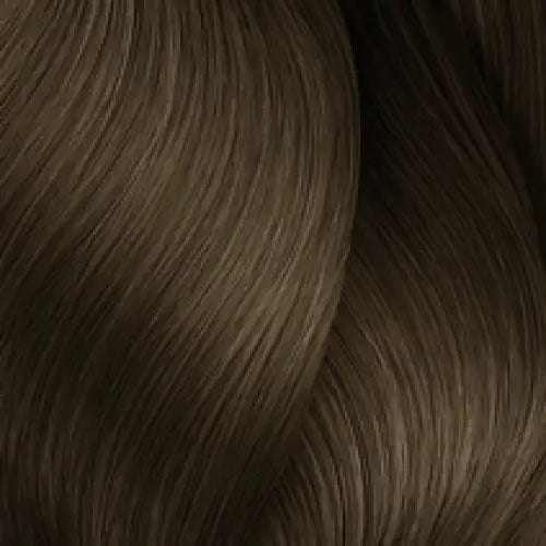 Ash braune Haartönungsswatch für L Oreal Professionnel Inoa Haarfarbe