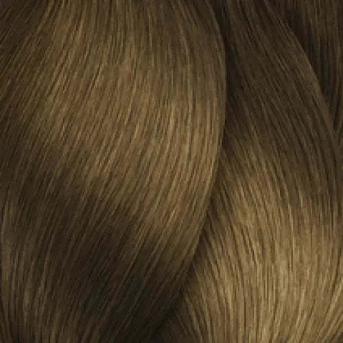 Geflochtenes hellbraunes Haar mit L’Oreal Professionnel Inoa Haarfarbe