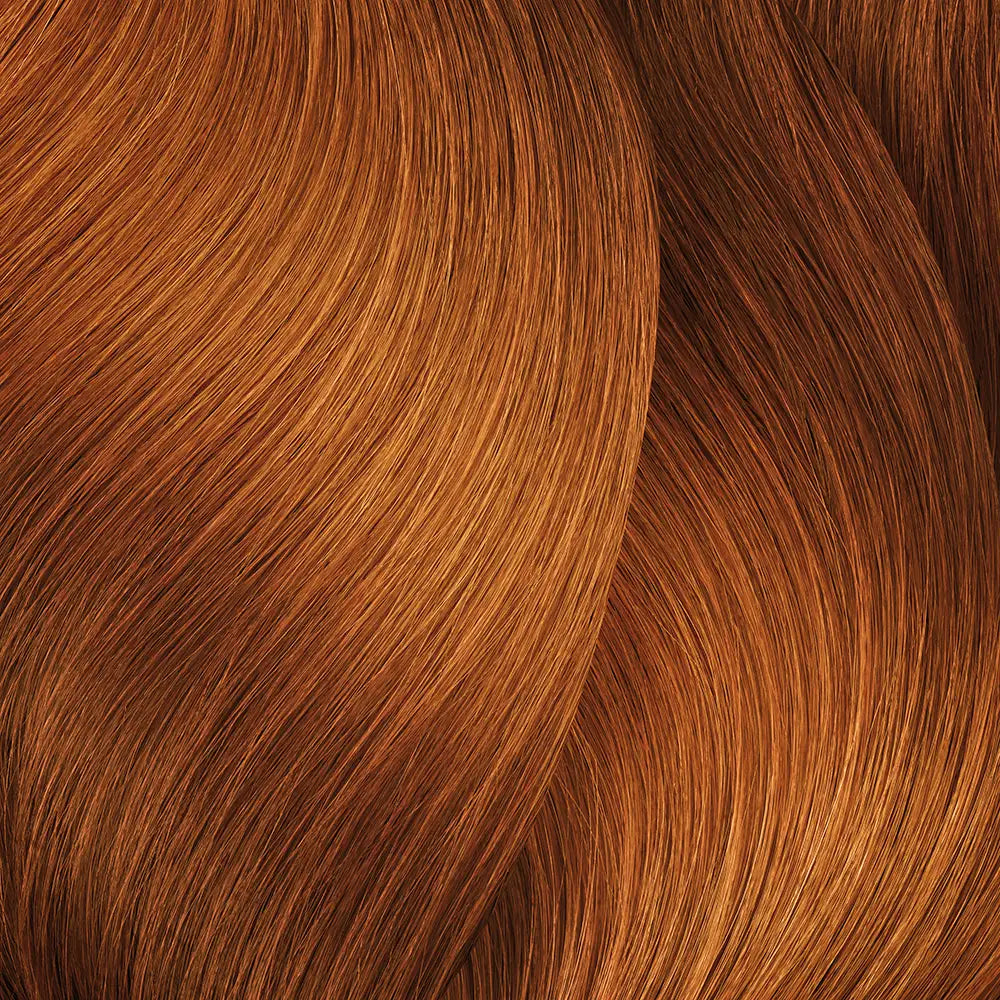 Auburn Haarprobe für L’Oréal Professionnel Inoa Haarfarbe Produkt