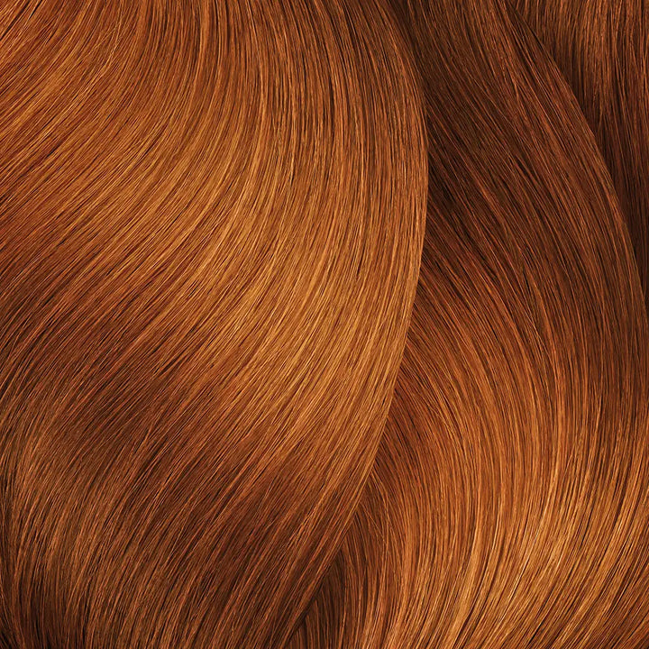 Auburn Haarprobe für L’Oréal Professionnel Inoa Haarfarbe Produkt