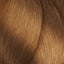 Goldbraune Haarsträhnen mit L’Oreal Professionnel Inoa Haarfarbe