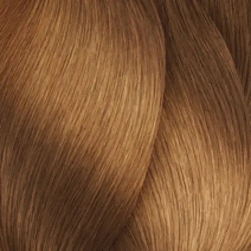 Goldbraune Haarsträhnen mit L’Oreal Professionnel Inoa Haarfarbe