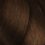 Glattes dunkelbraunes Haar von L’Oréal Professionnel Majirel Haarfarbe