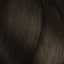 Braided dunkelbraunes Haar mit L’Oréal Professionnel Majirel Haarfarbe