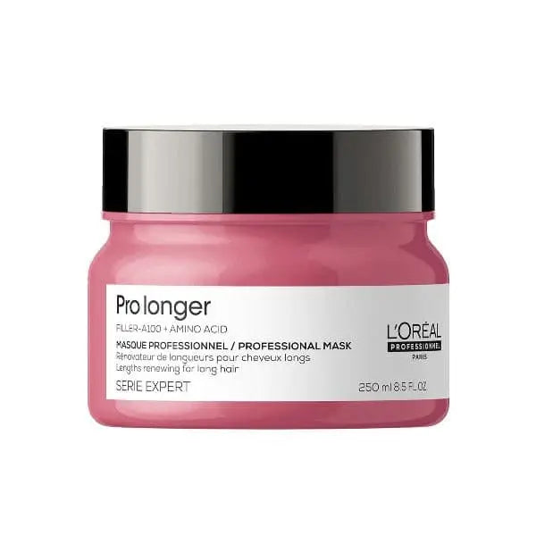 Pinkhaar Maske in einem Glas für langes Haar von L Oreal Professionnel Pro Longer