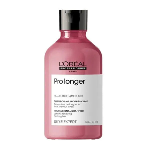 Pink L’Oréal Professionnel Pro Longer Shampoo Flasche für verlängertes Haar