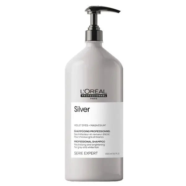 L’Oréal Professionnel Serie Expert Silver Shampoo Flasche gegen gelbe Haare