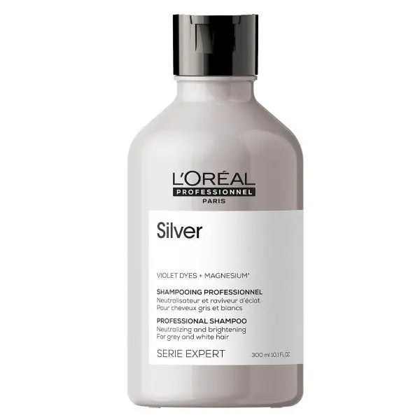 L’Oréal Professionnel Serie Expert Silver Shampoo Flasche für blondes und graues Haar