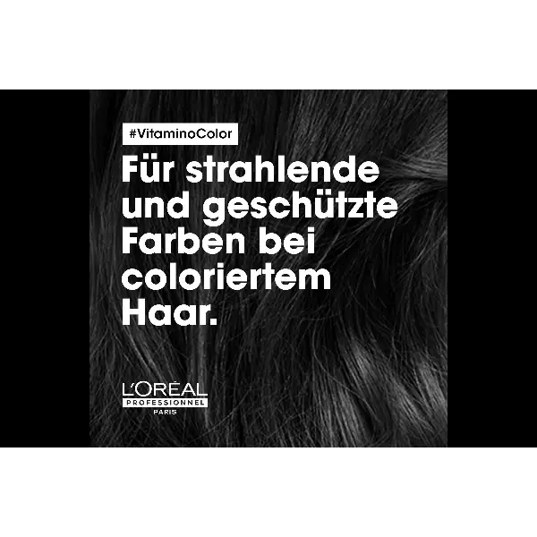 Haarpflege-Werbung für L’Oréal Professionnel Serie Expert Vitamino Color Maske