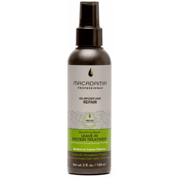Macadamia Nourishing Repair Leave-In Protein Treatment Flasche für Haarpflege