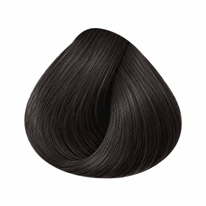 L'Oréal Professionnel Majirel Haarfarbe 4.0 Mittelbraun Intensiv – Haarfarbmuster