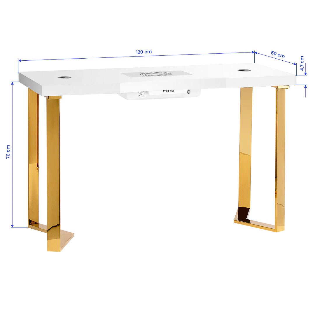 Momo 05-GL Kosmetiktisch mit Absorber