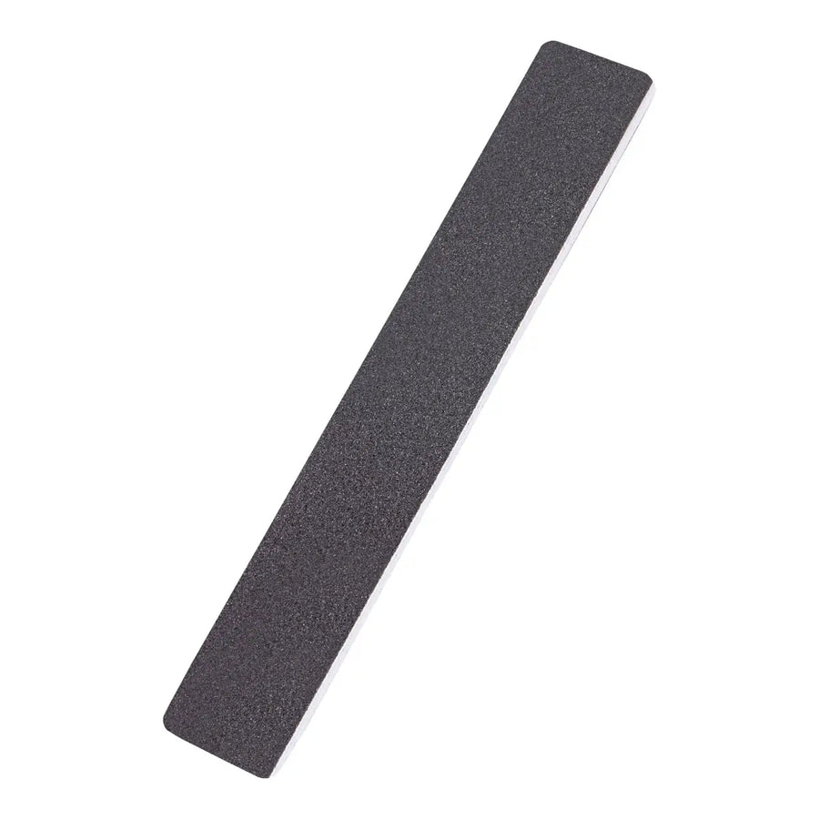 Schwarzer rectangular Nagelfeile breit 100/100 für professionelle Nagelpflege