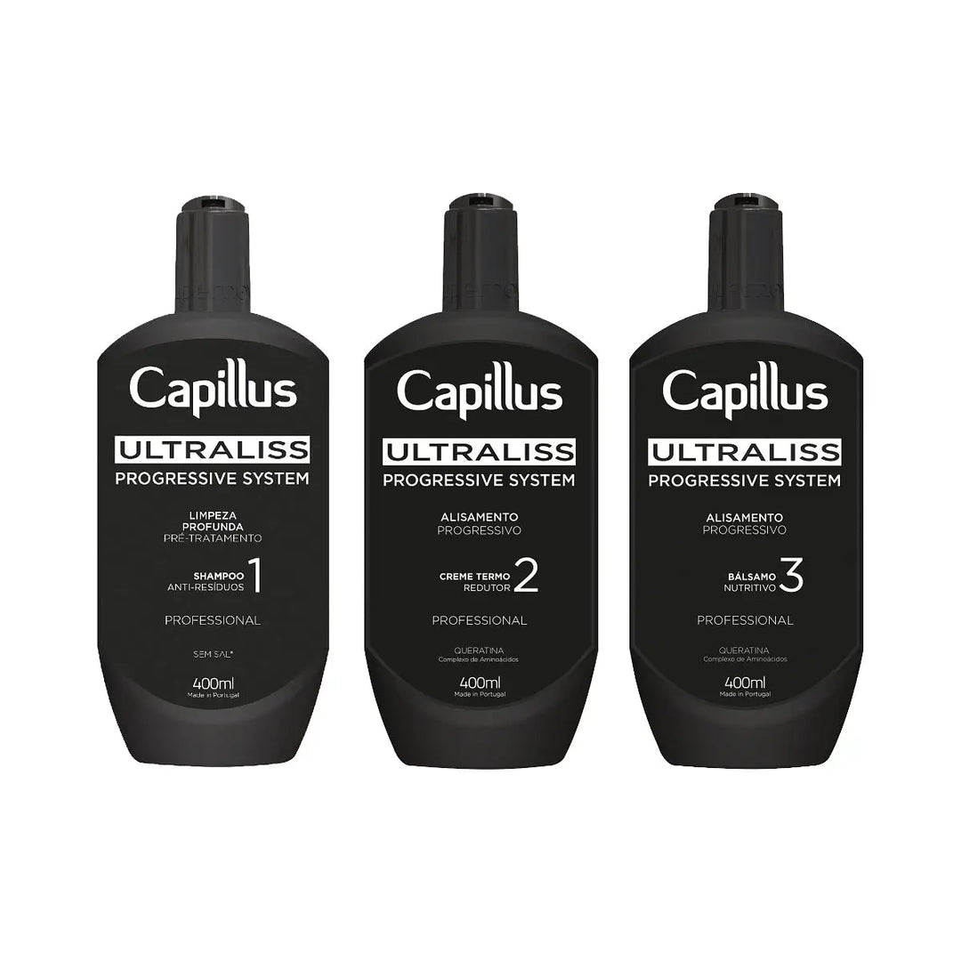 Nanoplastik-Behandlungsset Capillus Ultraliss Nanoplastia 3x400 ml - Nanoplastik-Behandlungsset