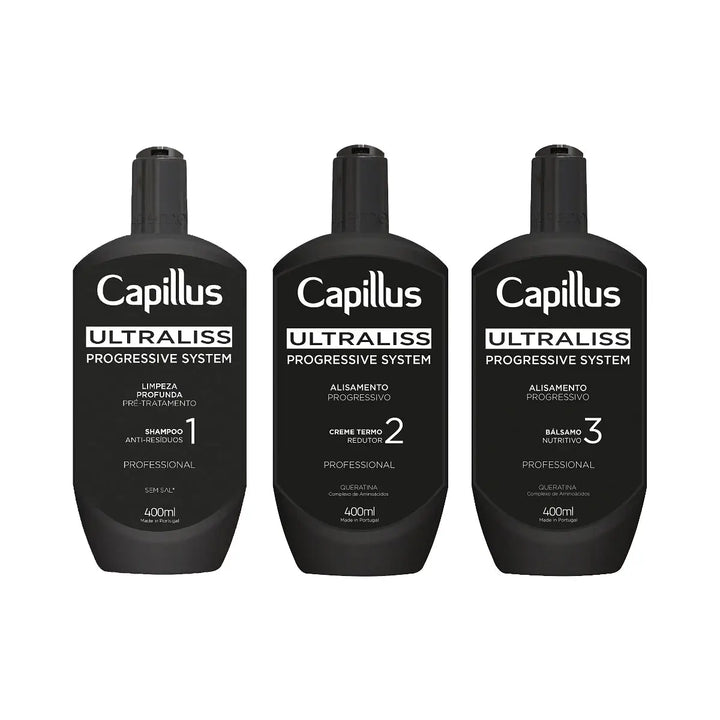 Nanoplastik-Behandlungsset Capillus Ultraliss Nanoplastia 3x400 ml - Nanoplastik-Behandlungsset
