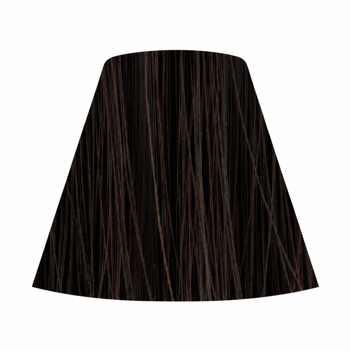 Goldwell Nectaya Haarfarbe 5NBK hellbraun refl. golden topaz – Haarfarbmuster