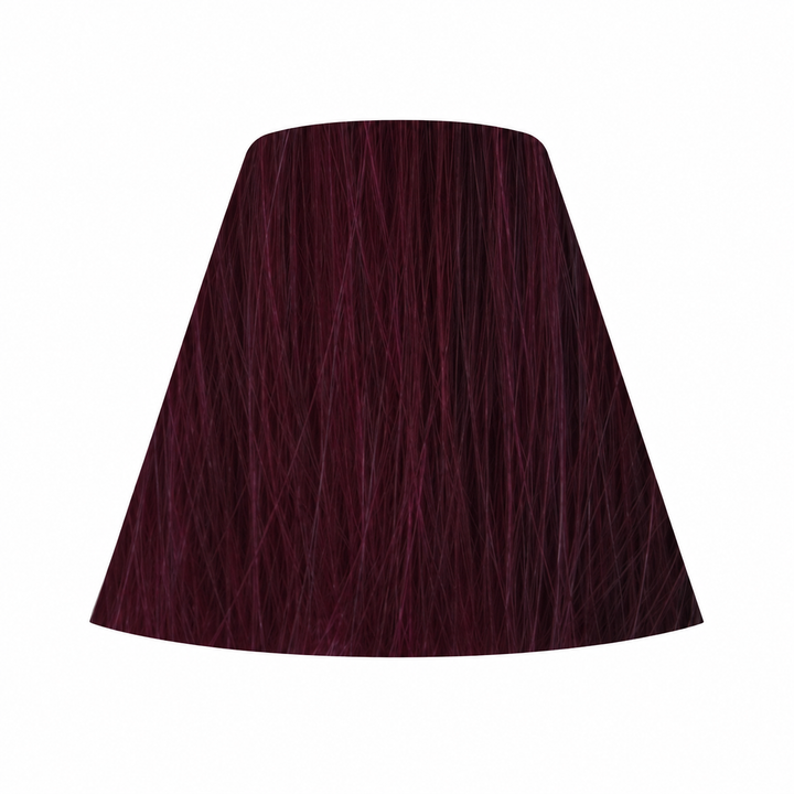 Goldwell Nectaya Haarfarbe 6VV  vivid violet – Haarfarbmuster