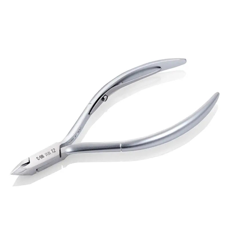 Silberfarbige Nagelhautknipser Nghia Export Nagelhautzange C-08 Jaw 12
