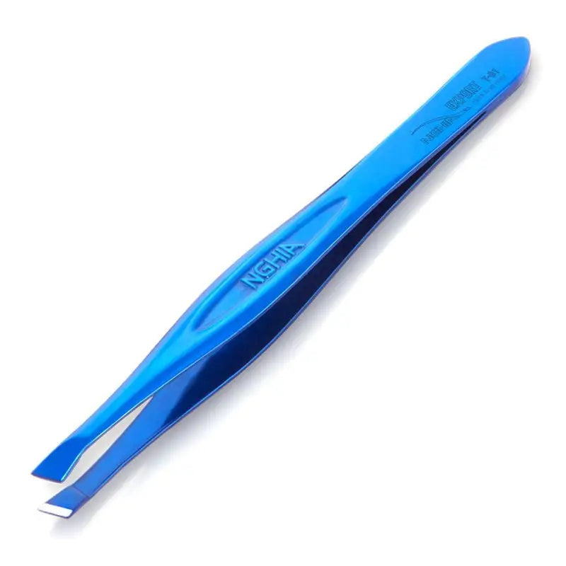 Blaue Metallpinzette Nghia Export T-01 für präzises Greifen
