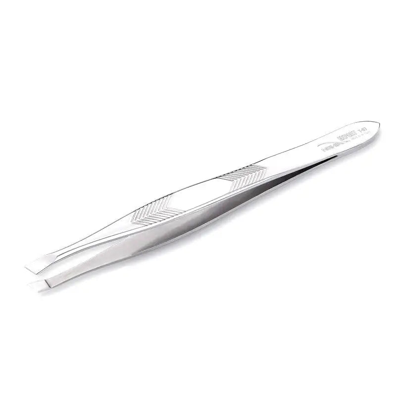 Silberne Edelstahlpinzette Nghia export Pinzette t-07 für präzises Greifen