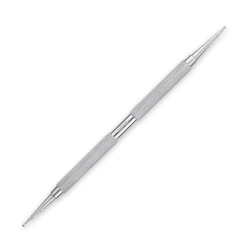 Metallischer doppelseitiger Nagelhautschieber für Nageldesign Nghia Export Spot-Swirl Stift