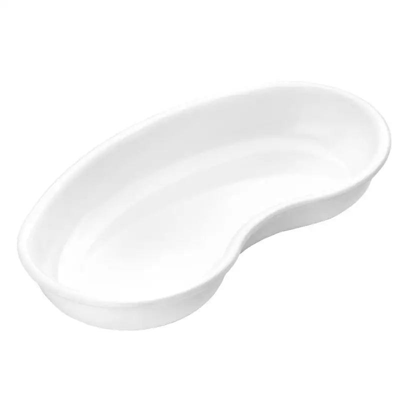 Weiße kidneyförmige Schale aus Kunststoff 20 cm 400 ml für Nierenschale