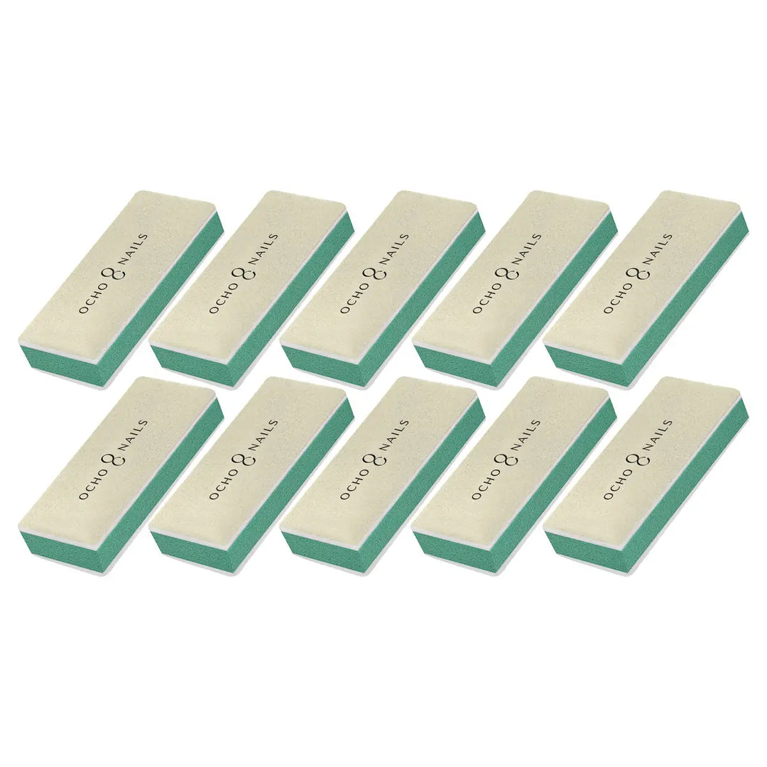 Ocho Nails Bufer 2-Seiten-Polierer BR3 320/3000 10 Stück - Nagelpolierer