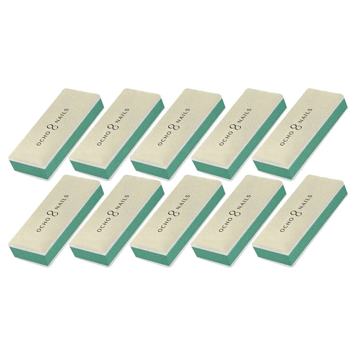 Ocho Nails Bufer 2-Seiten-Polierer BR3 320/3000 10 Stück - Nagelpolierer