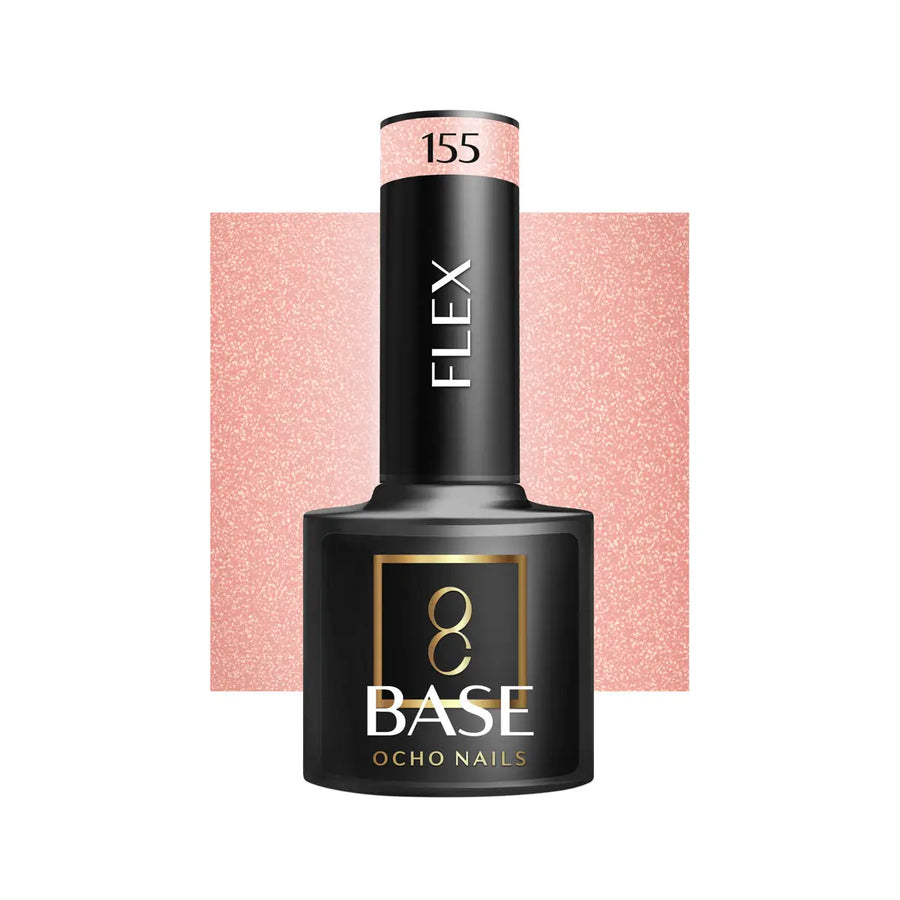 OCHO NAILS Flex base 155 -5 g - Nagellack