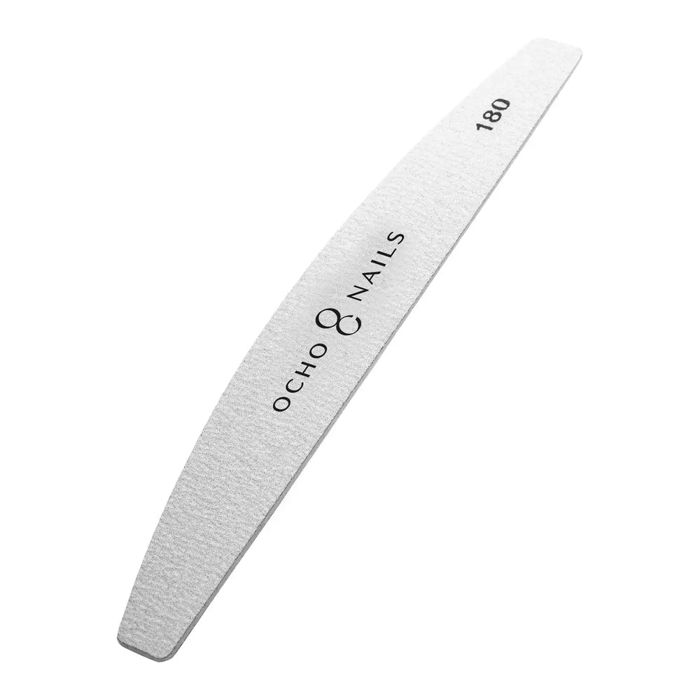 Ocho Nails halbmondförmige schlanke Feile 100/180 1 Stk. safe pack - Halbmondfeile