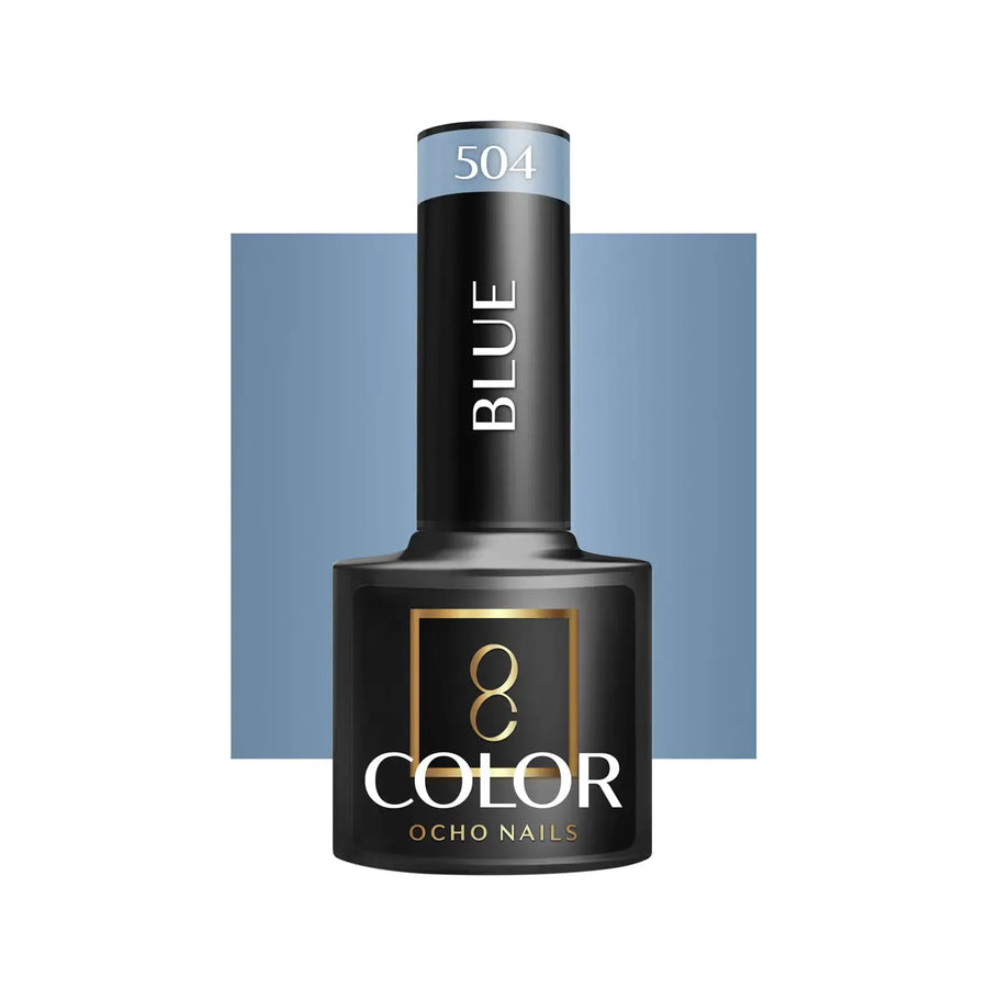 OCHO NAILS Hybrid-Nagellack Blau 504 -5 g - Nagellack