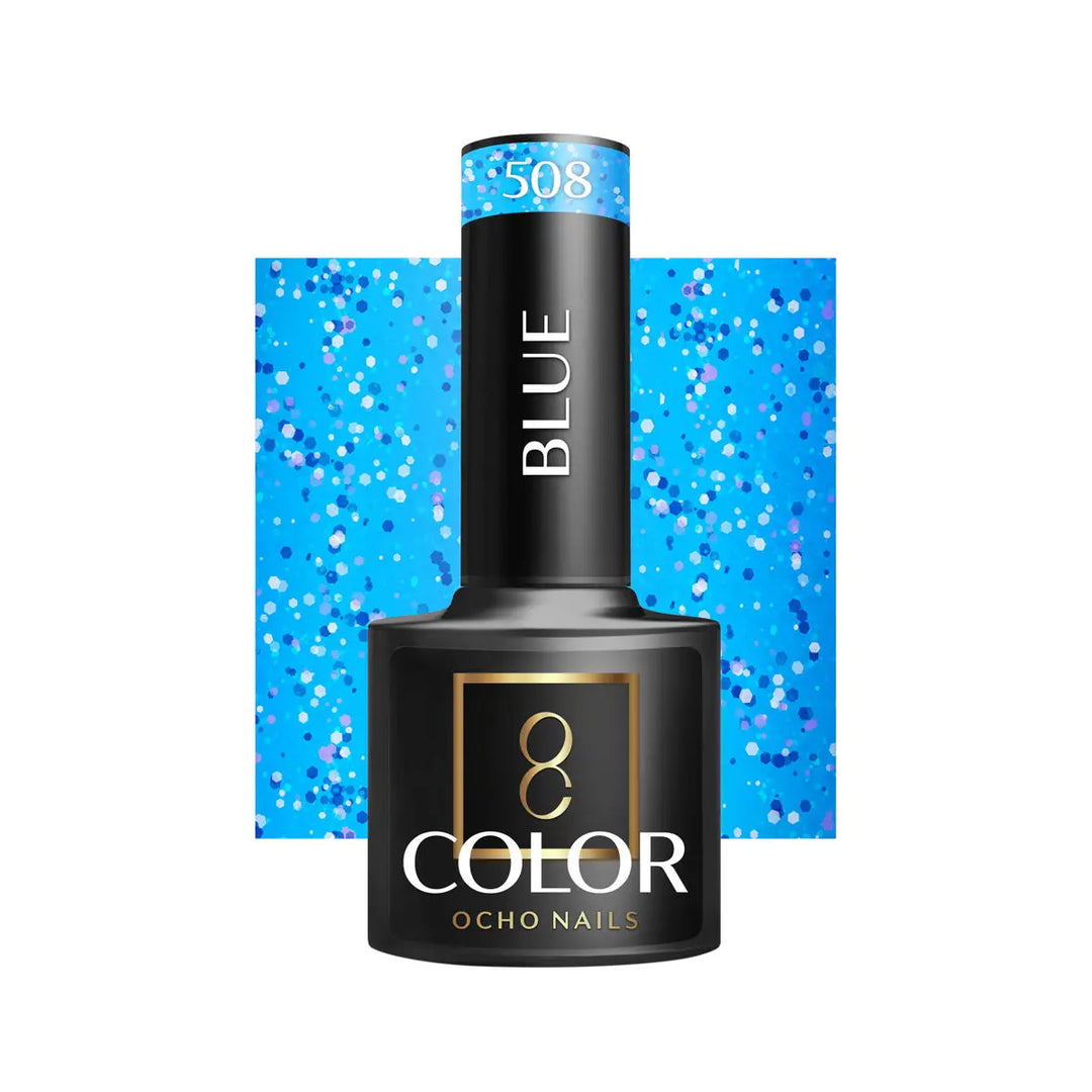 OCHO NAILS Hybrid-Nagellack Blau 508 -5 g - Nagellack