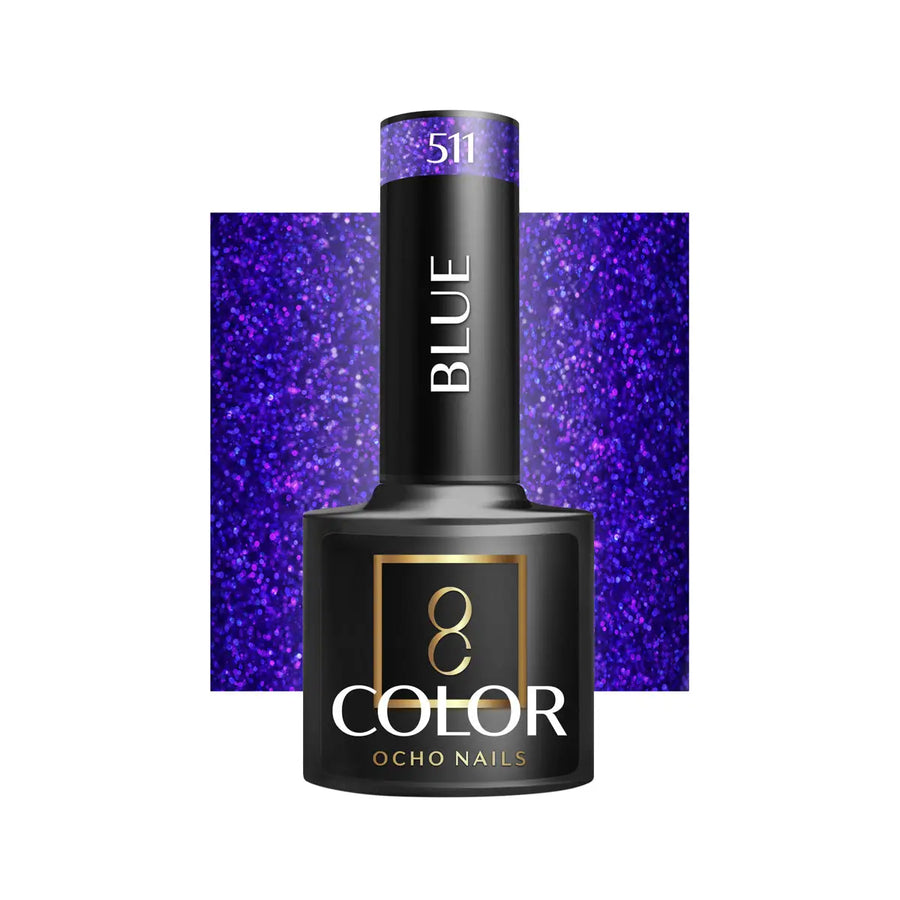 OCHO NAILS Hybrid-Nagellack Blau 511 -5 g - Nagellack
