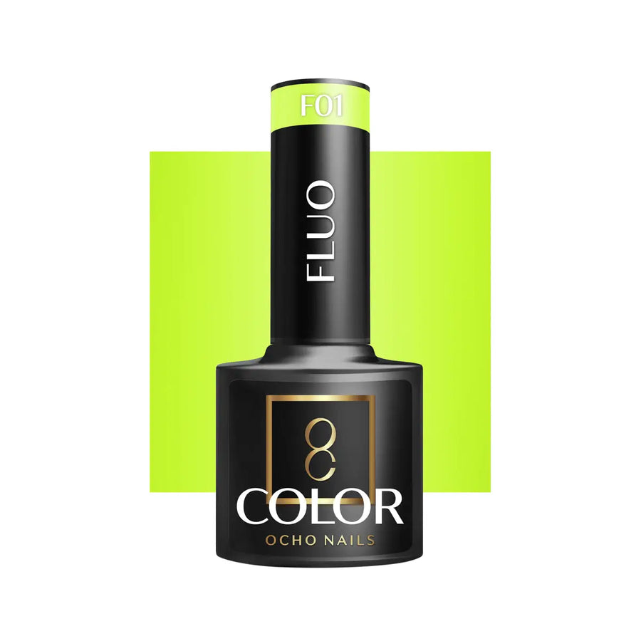 OCHO NAILS Hybrid-Nagellack fluo F01 -5 g - Nagellack