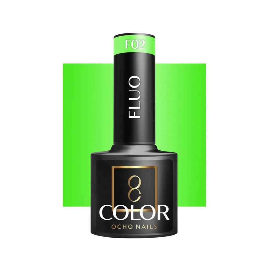OCHO NAILS Hybrid-Nagellack fluo F02 -5 g - Nagellack