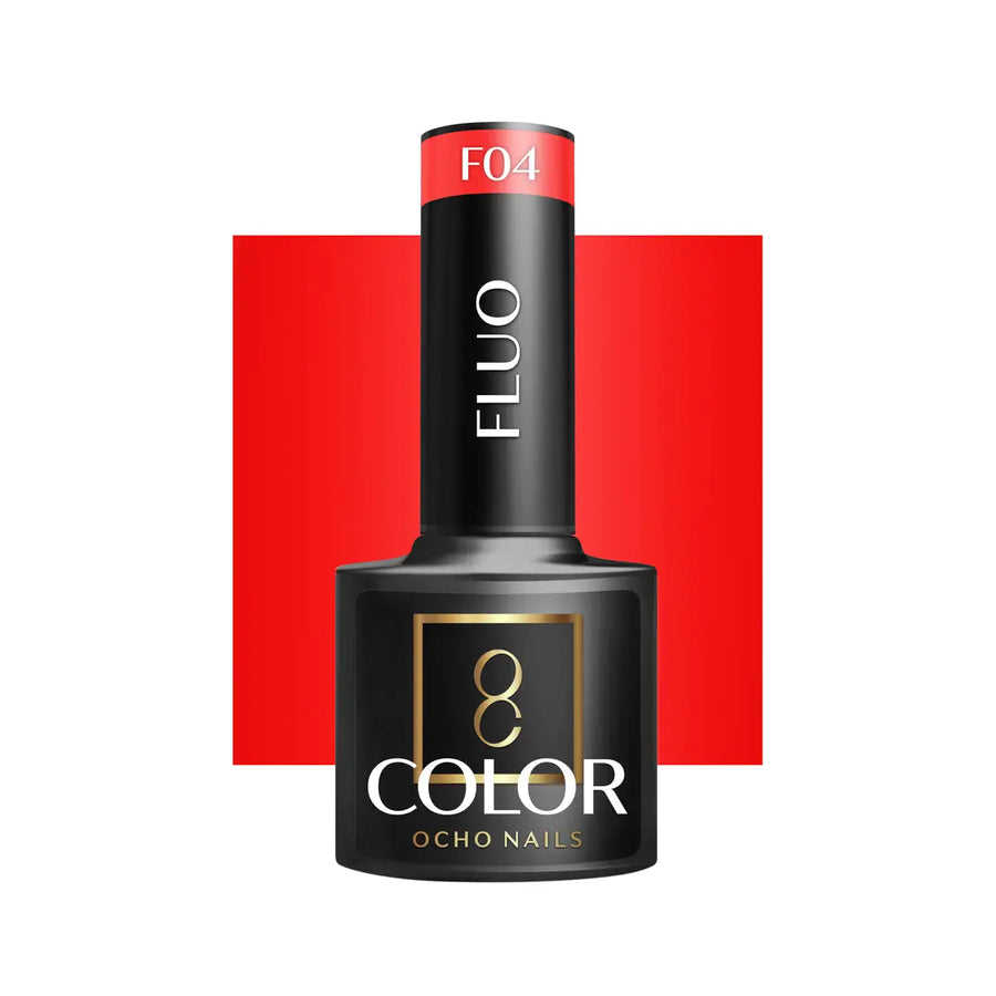 OCHO NAILS Hybrid-Nagellack fluo F04 -5 g - Nagellack