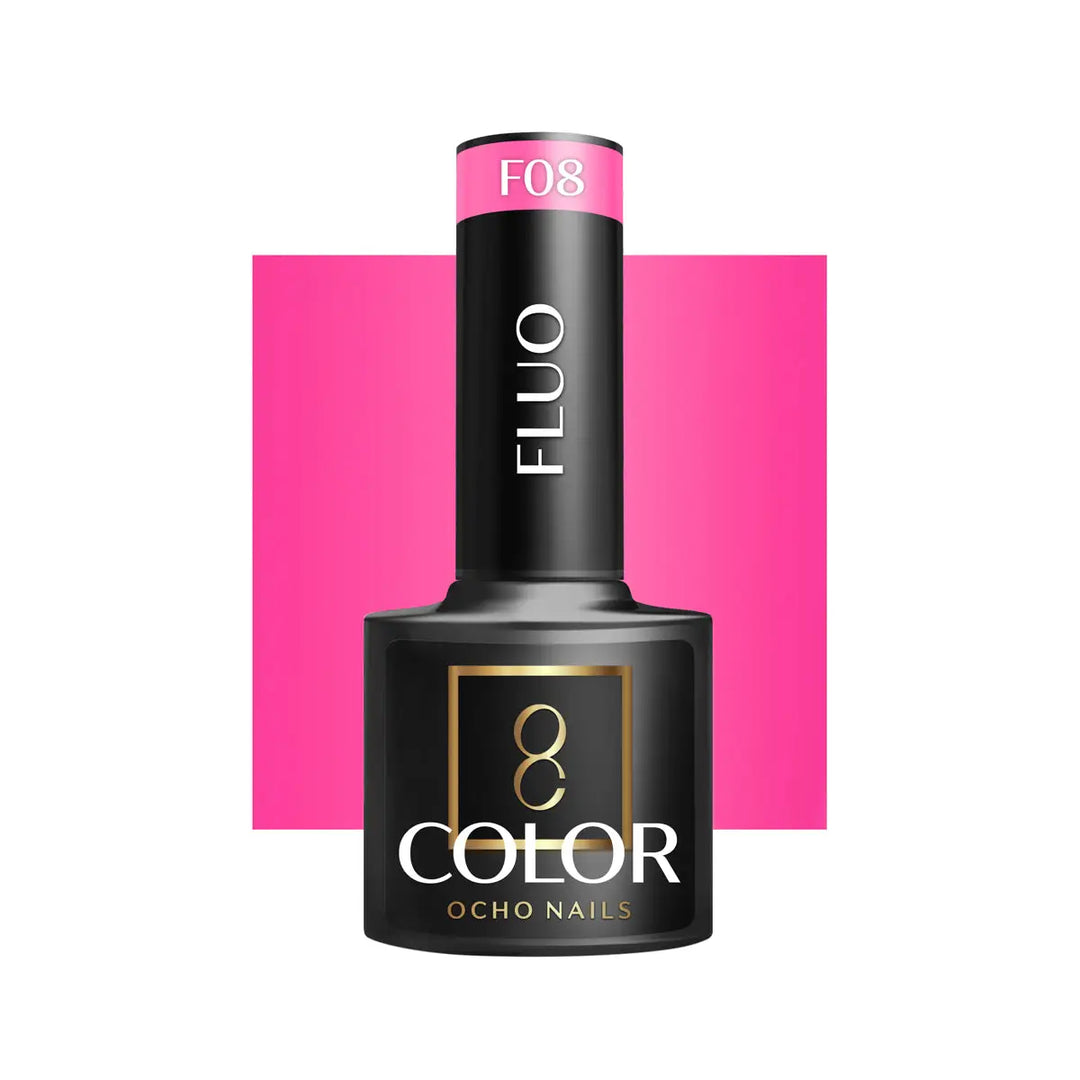 OCHO NAILS Hybrid-Nagellack fluo F08 -5 g - Nagellack