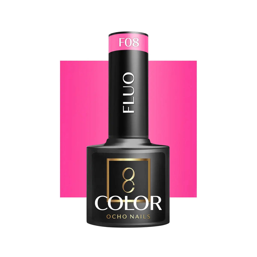 OCHO NAILS Hybrid-Nagellack fluo F08 -5 g - Nagellack
