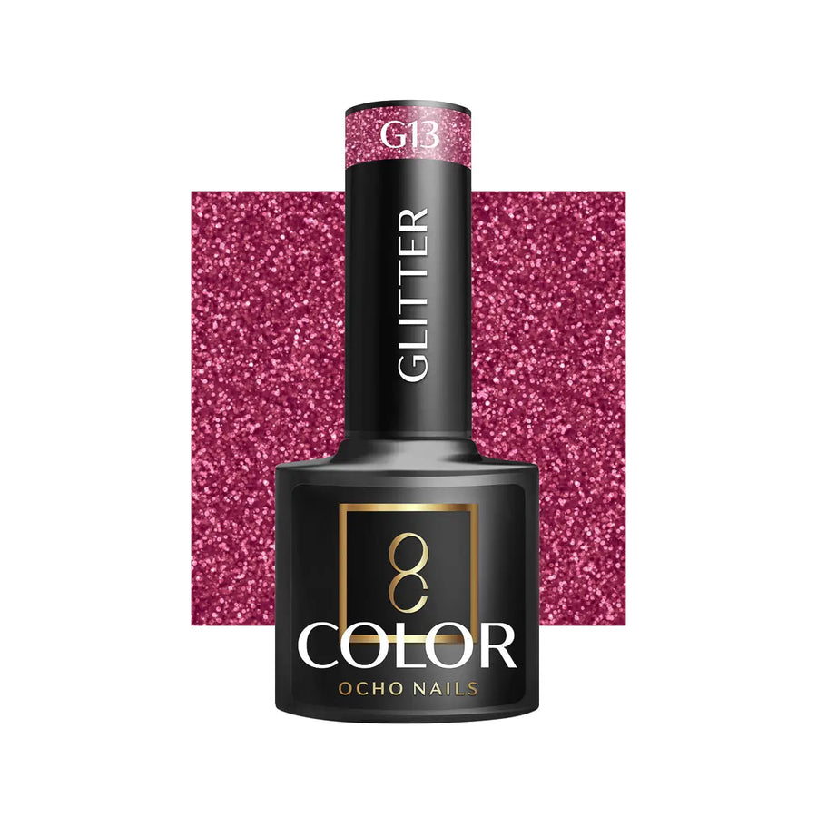 OCHO NAILS Hybrid-Nagellack glitter G12 -5 g - Nagellack